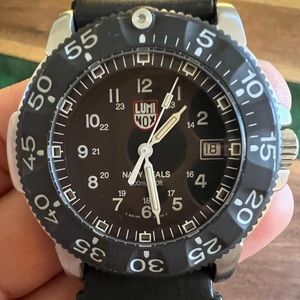 Mens Luminox 3H mbm Microtech 20 ATM Swiss Traser Navy Seals Watch